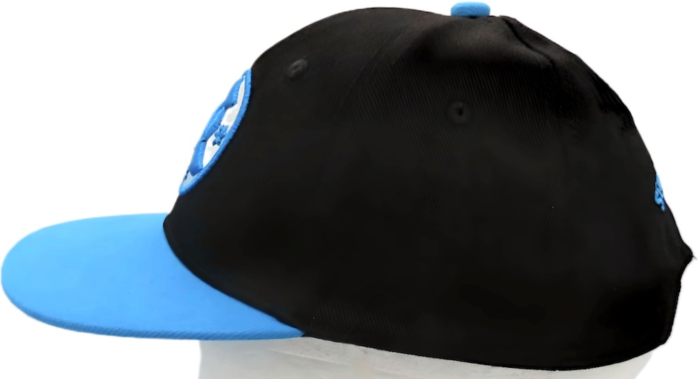 Kids Cap 3D-Logo schwarz-blau