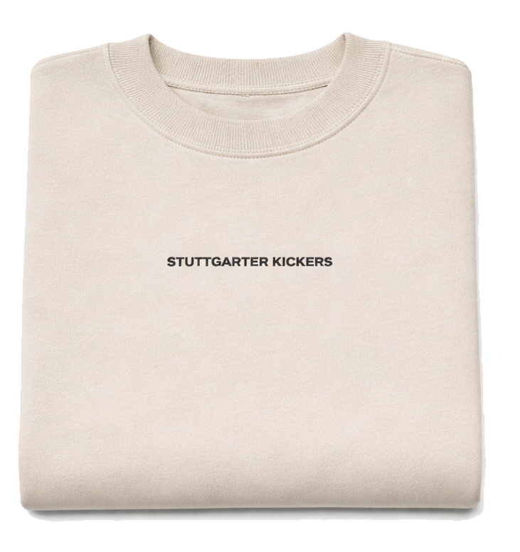 Sweatshirt "SVK" beige