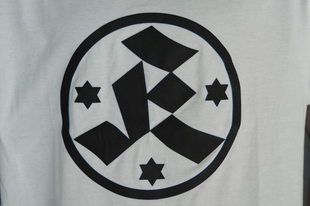 T-Shirt "Rubber" Logo für Damen 