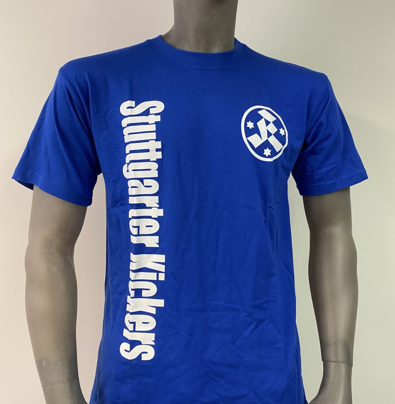 T-Shirt Auf die Blaue