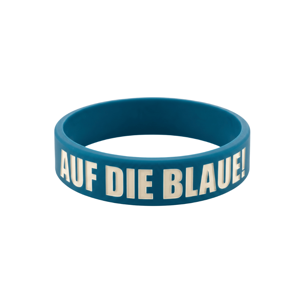 Armband "Auf die Blaue!" – Gr. L
