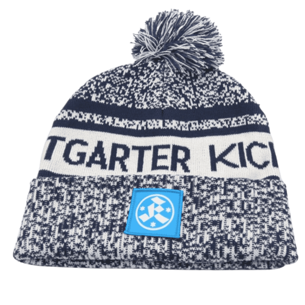 Stuttgarter Kickers Bommelmütze dunkelblau