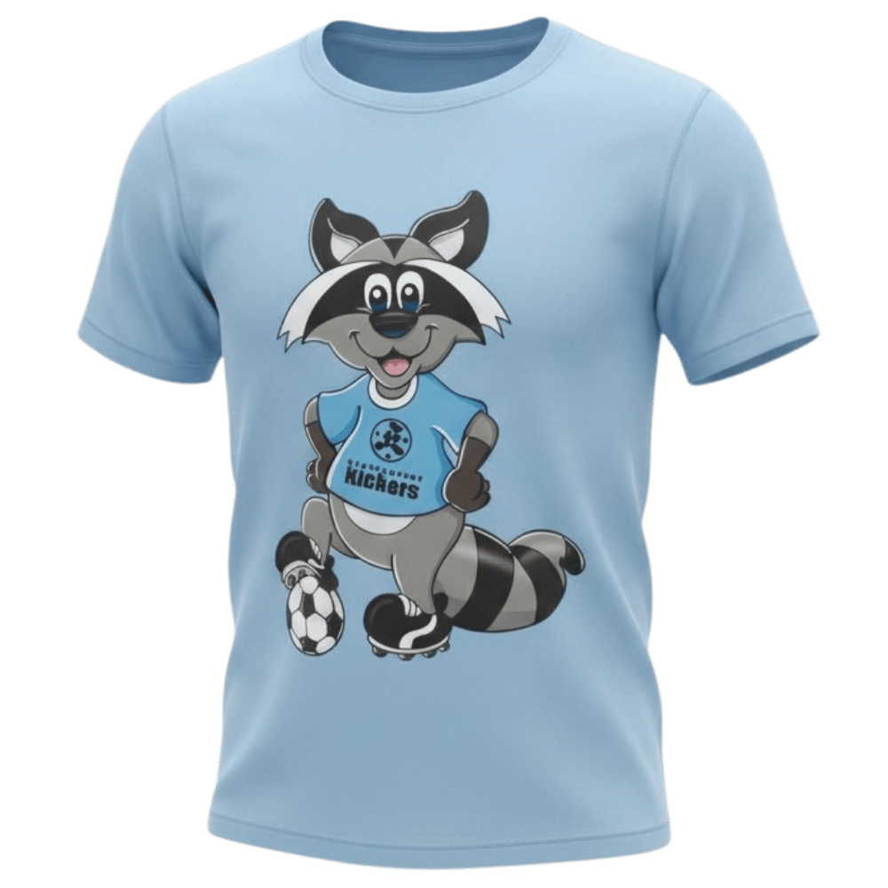 T-Shirt Kinder Waldi blau