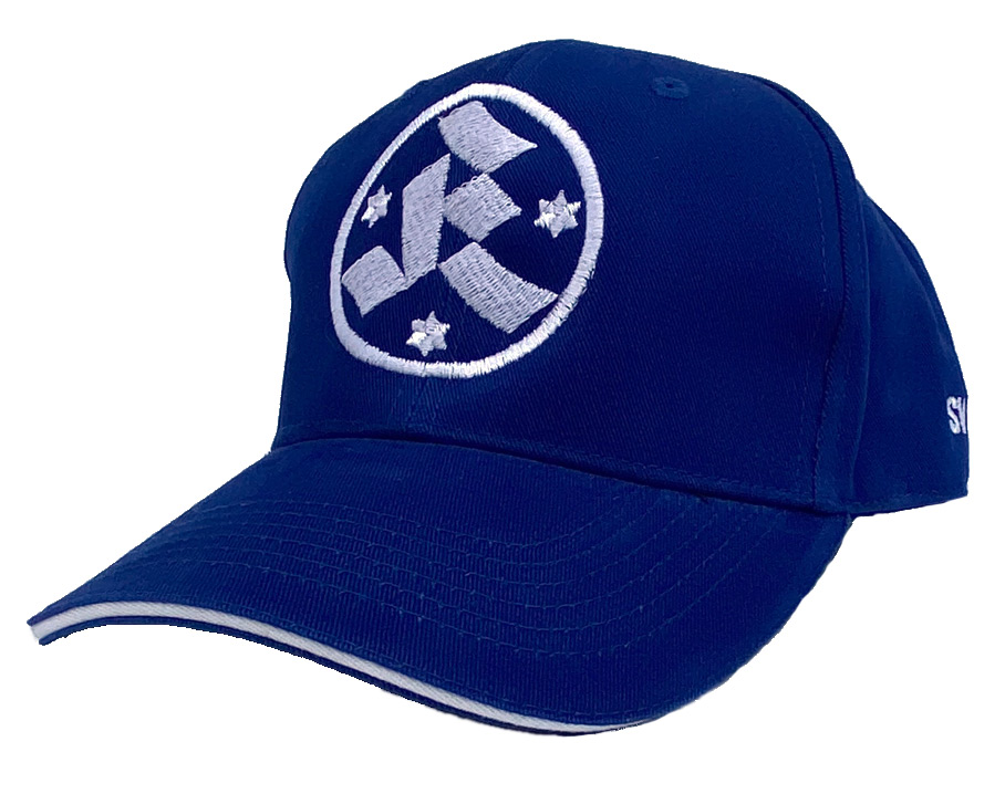 Cap blau Kickers-Logo (rundes Schild)