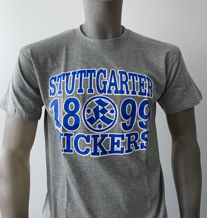 T-Shirt Stuttgarter Kickers grau mit "1899" Schriftzug