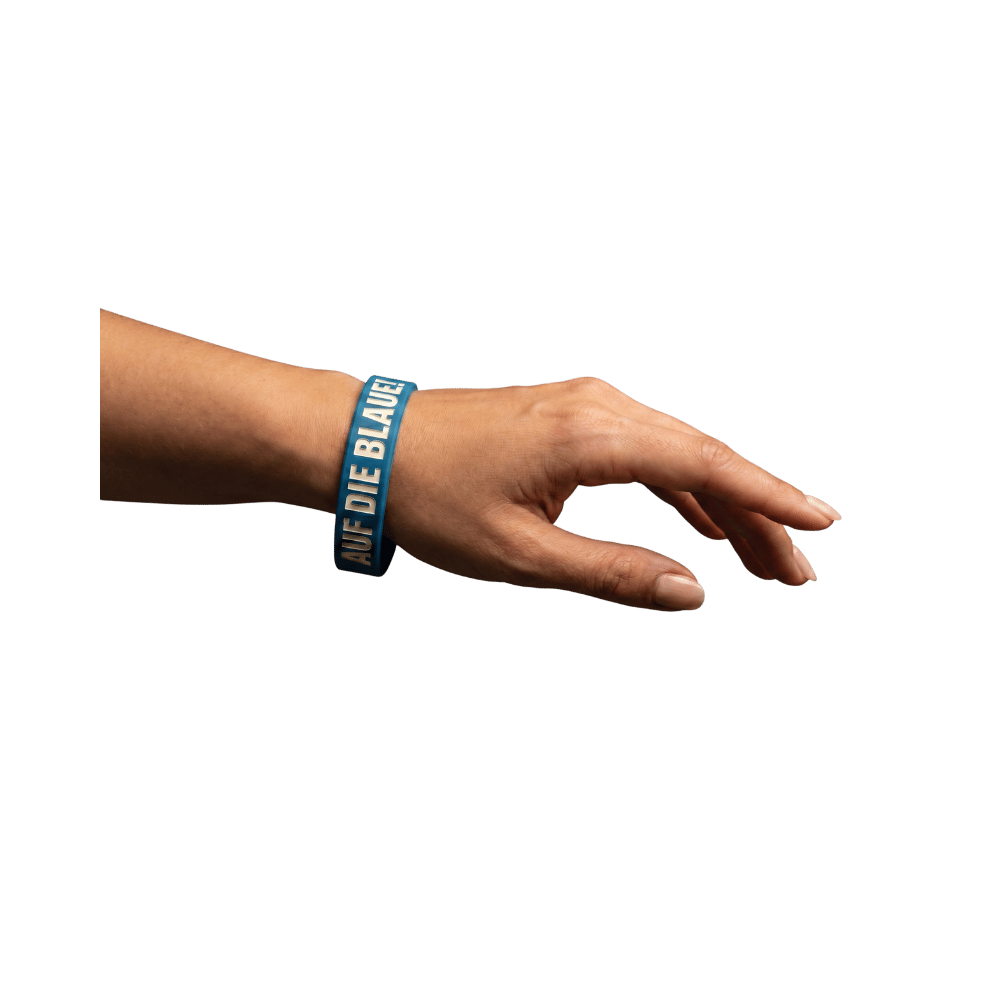 Armband "Auf die Blaue!" – Gr. L